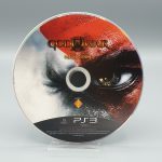 god of war III press kit ps3 media disc