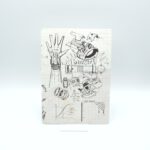 Marvels Spider Man Press Kit PS4 Skizze Rückseite